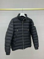 Black Puffer Jacket - Men's