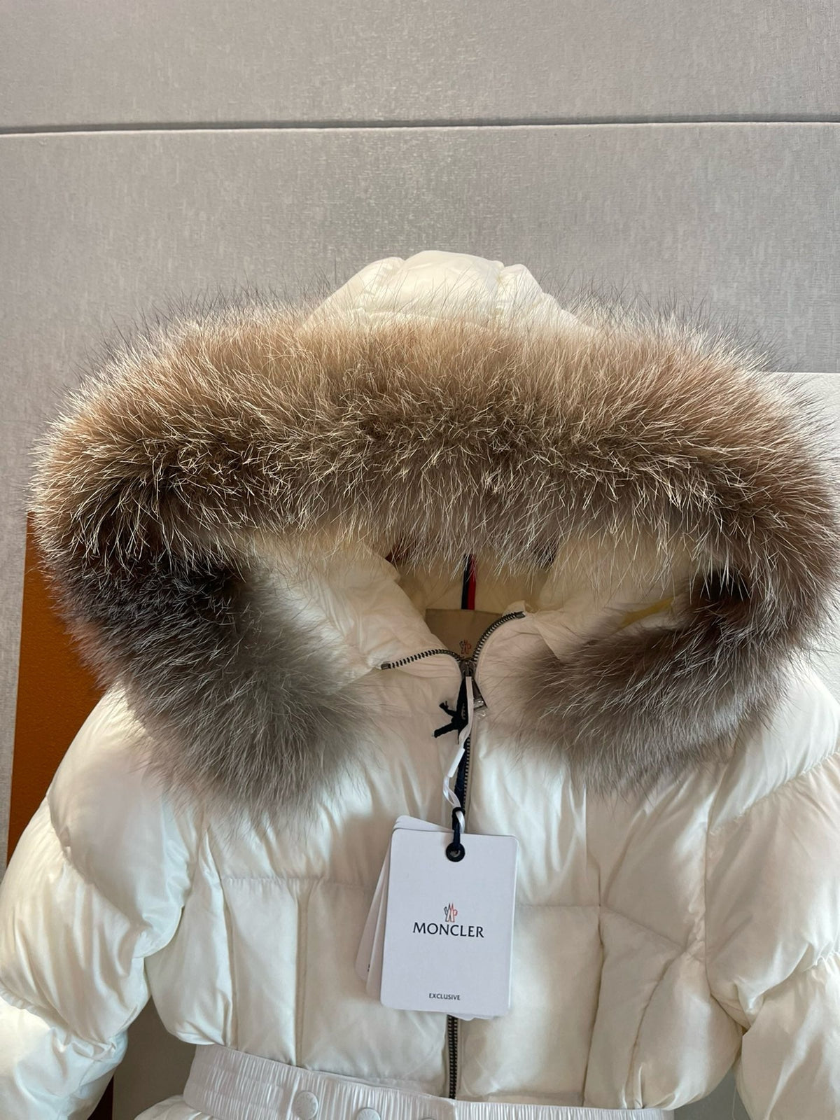 Black and White Puffer Jacket - Women's