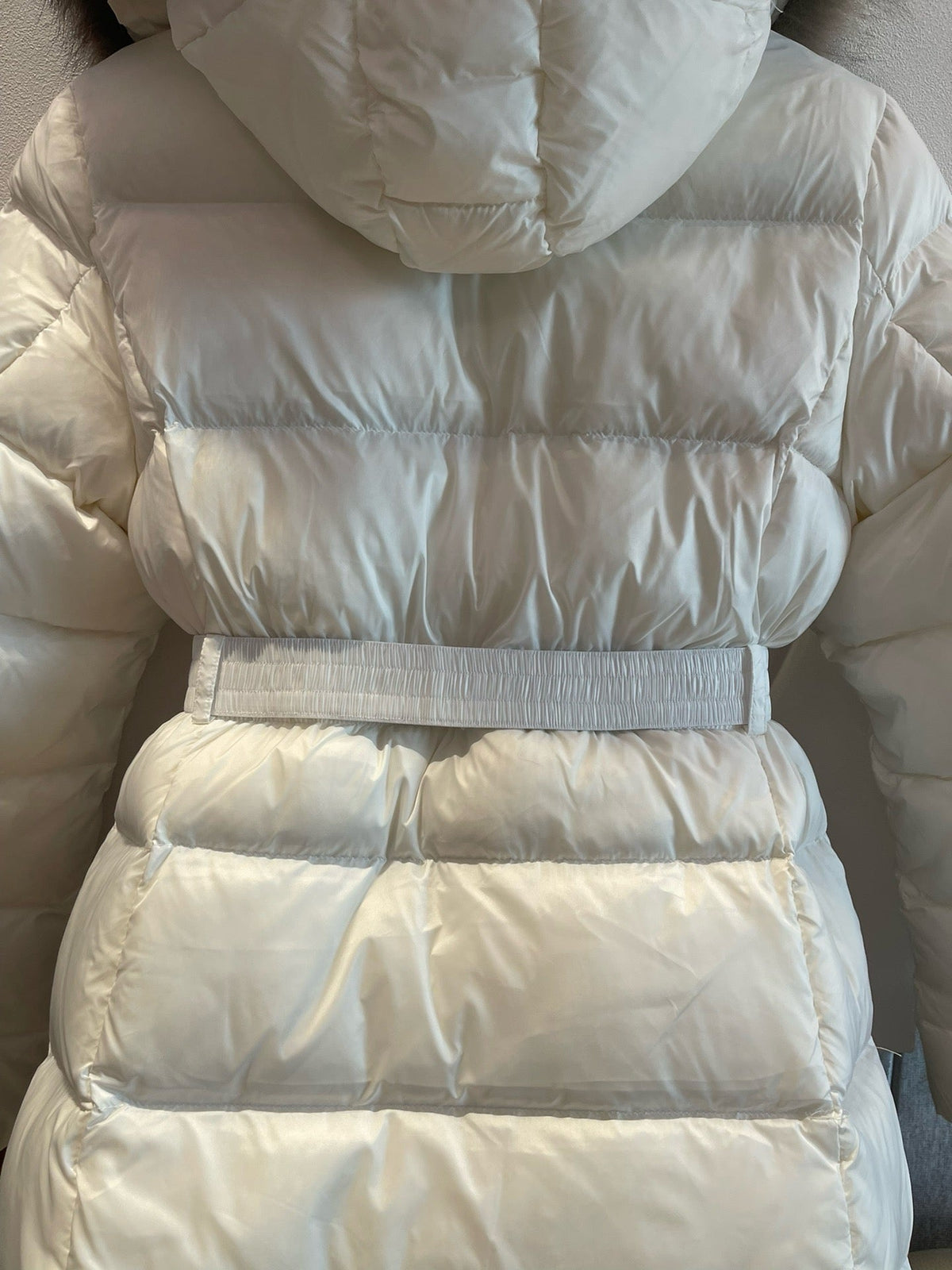 Black and White Puffer Jacket - Women's