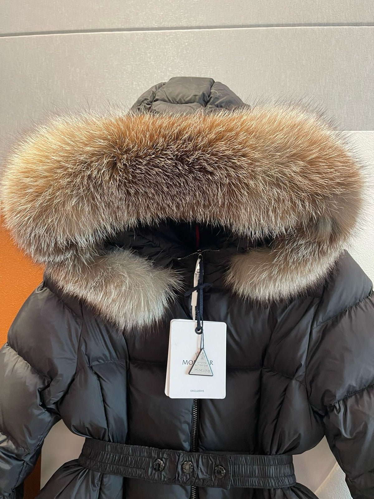 Black and White Puffer Jacket - Women's