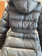 Black and White Puffer Jacket - Women's