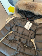 Black and White Puffer Jacket - Women's