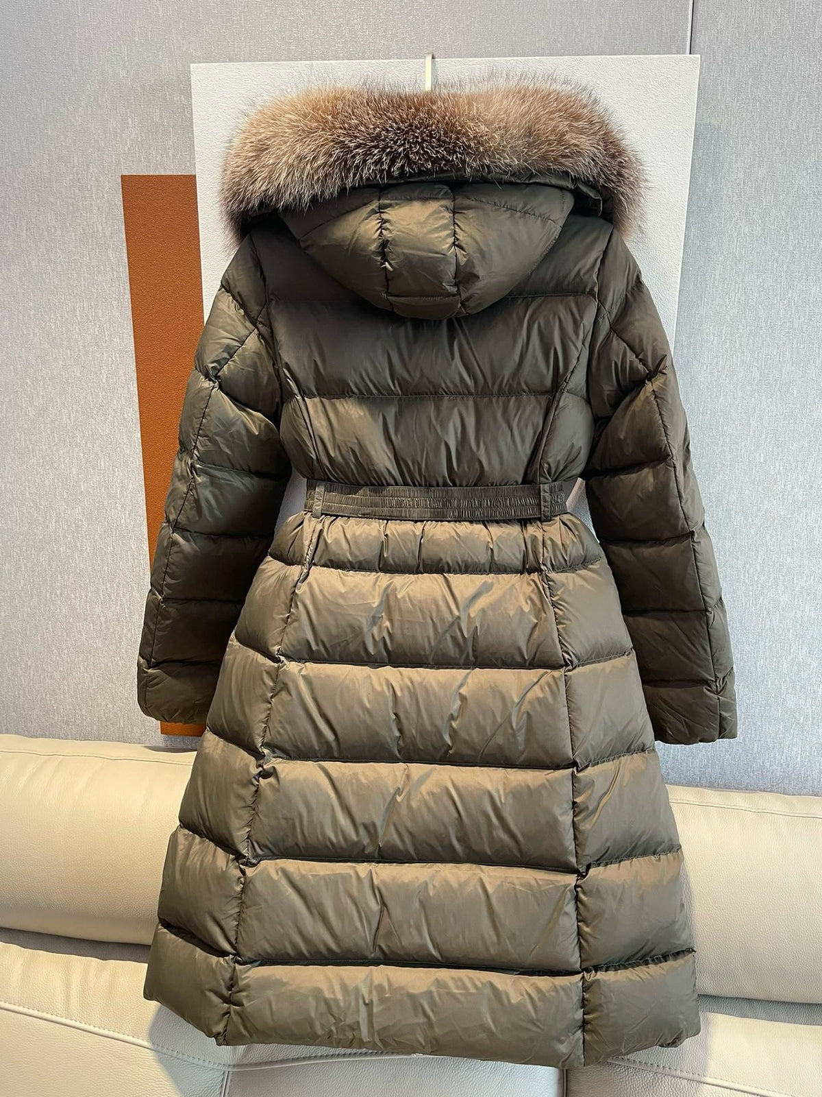 Black and White Puffer Jacket - Women's