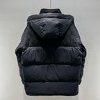Black Puffer Jacket - Men's
