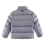 Black and White Puffer Jacket - Men's