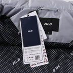 Black and White Puffer Jacket - Men's