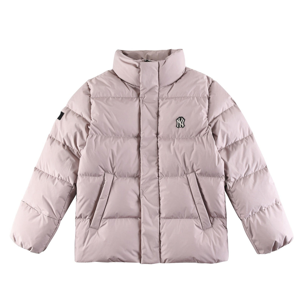 Black and White Puffer Jacket - Men's