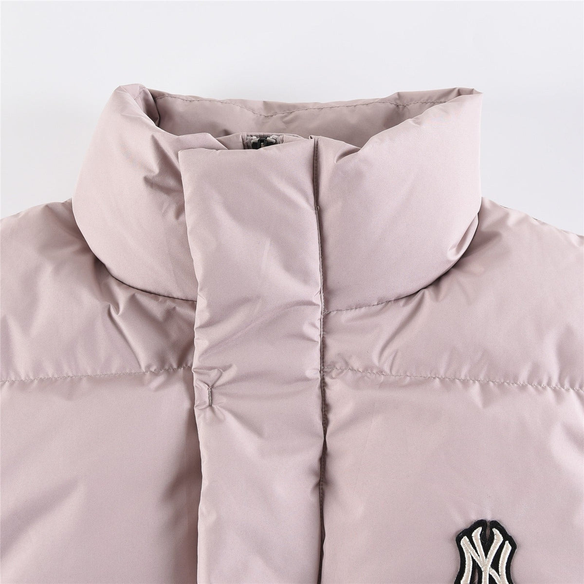 Black and White Puffer Jacket - Men's