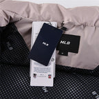 Black and White Puffer Jacket - Men's