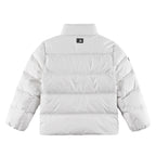 Black and White Puffer Jacket - Men's