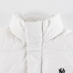 Black and White Puffer Jacket - Men's