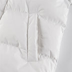 Black and White Puffer Jacket - Men's