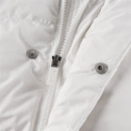 Black and White Puffer Jacket - Men's