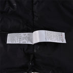 Black and White Puffer Jacket - Men's