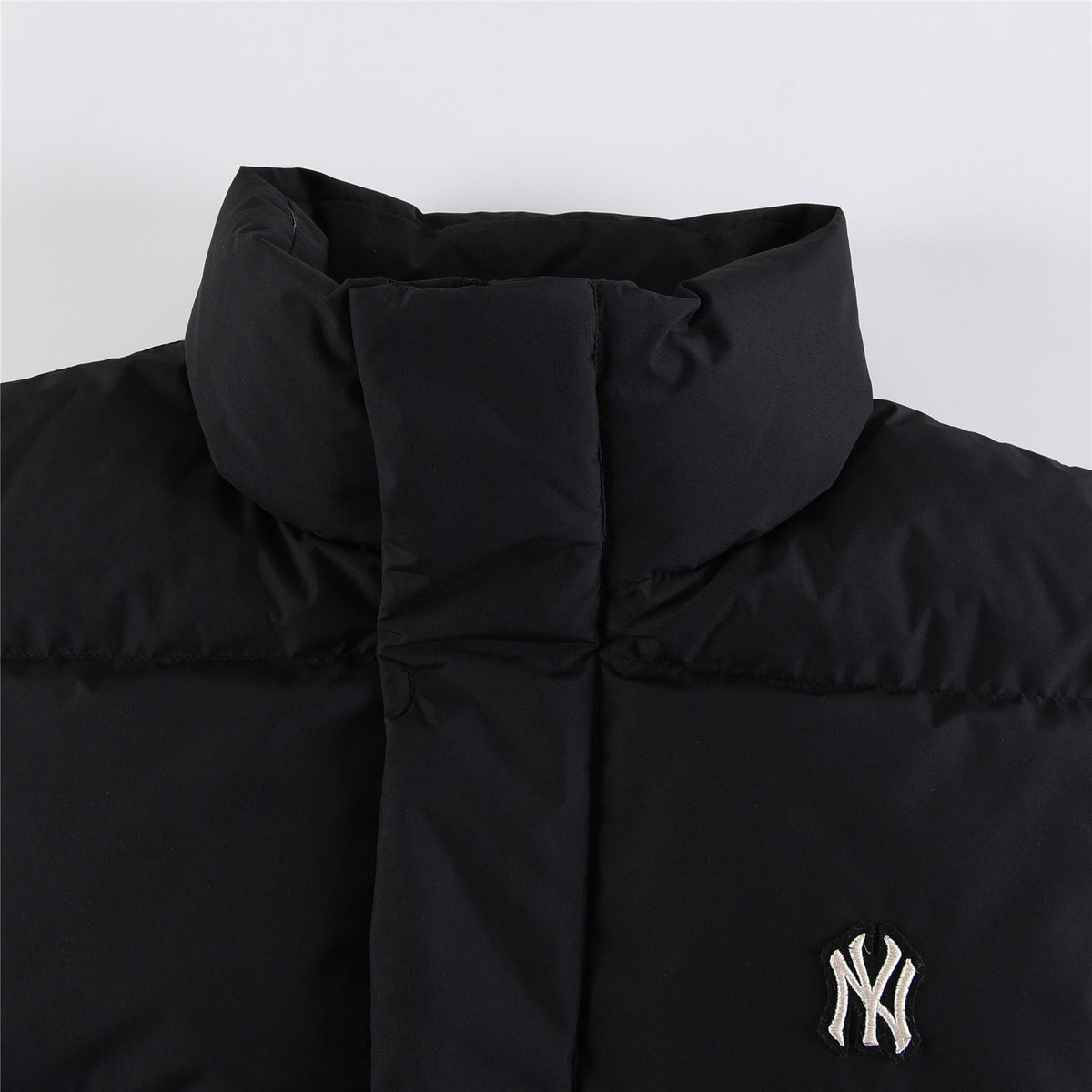 Black and White Puffer Jacket - Men's