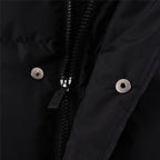 Black and White Puffer Jacket - Men's