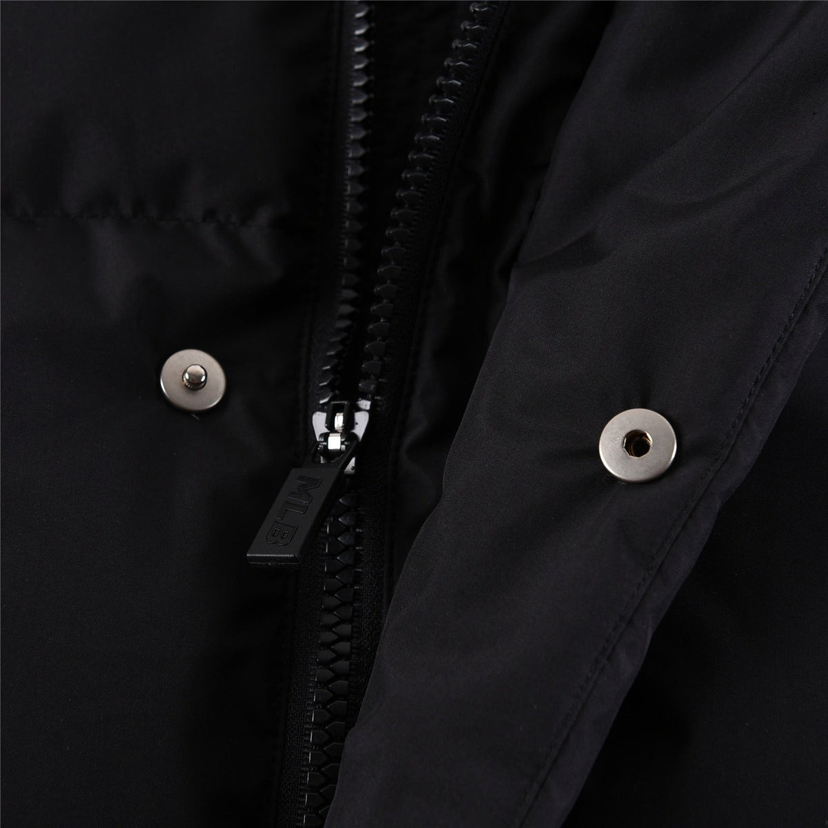 Black and White Puffer Jacket - Men's