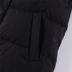 Black and White Puffer Jacket - Men's