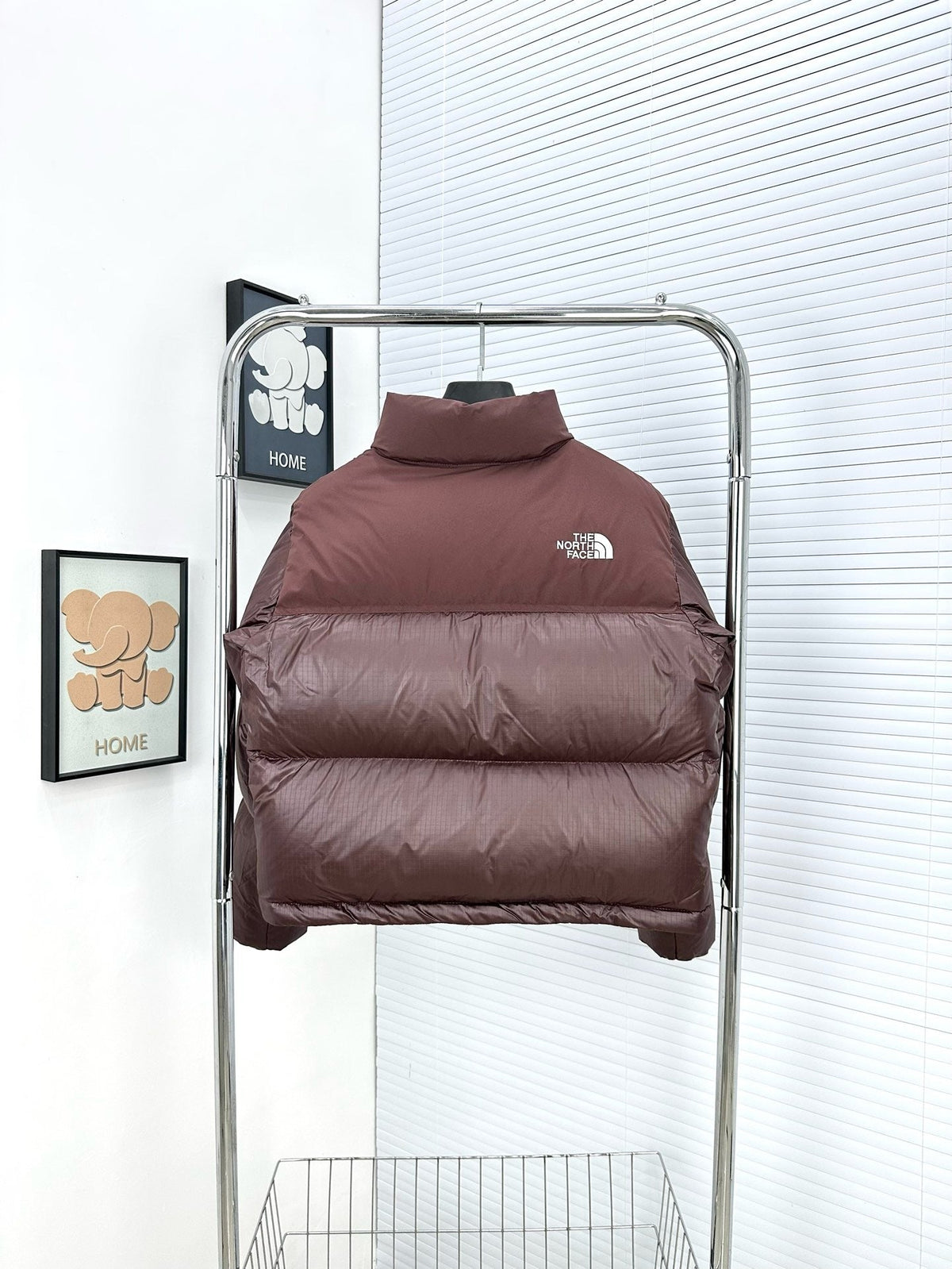 Brown Puffer Jacket - Men's