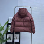Black and Grey Puffer Jacket - Men's