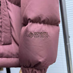Black and Grey Puffer Jacket - Men's