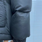 Black and Grey Puffer Jacket - Men's