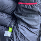 Black and Grey Puffer Jacket - Men's