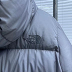 Black and Grey Puffer Jacket - Men's