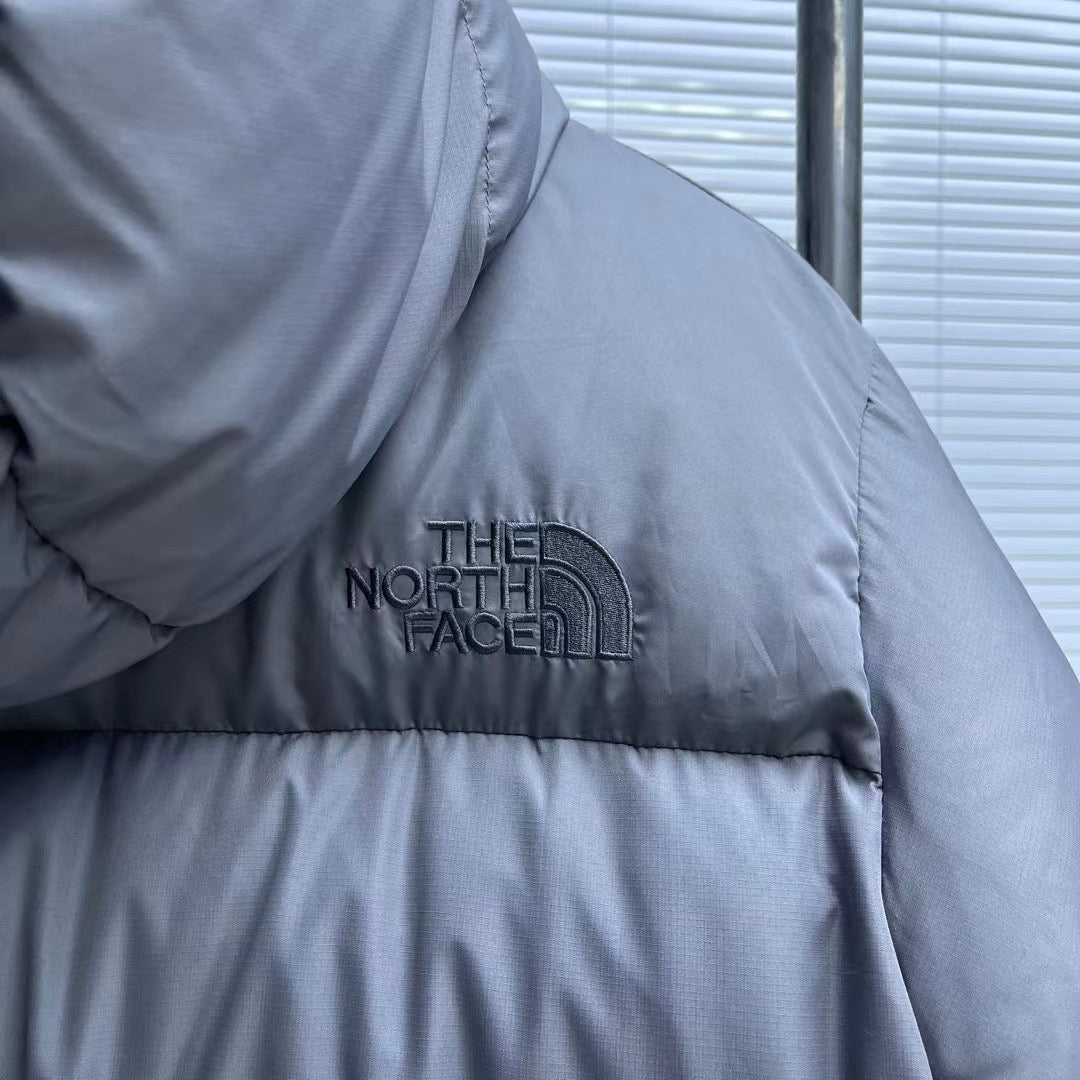 Black and Grey Puffer Jacket - Men's