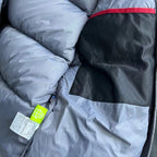 Black and Grey Puffer Jacket - Men's