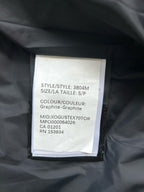 Schwarz-weiße Steppjacke für Herren