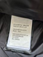 Schwarz-weiße Steppjacke für Herren