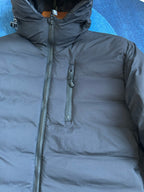 Black and White Puffer Jacket - Men's