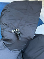 Black and White Puffer Jacket - Men's