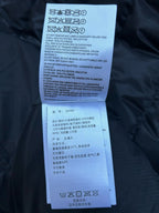 Black and White Puffer Jacket - Men's