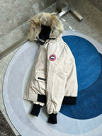 Mehrfarbiger Parka – Herren