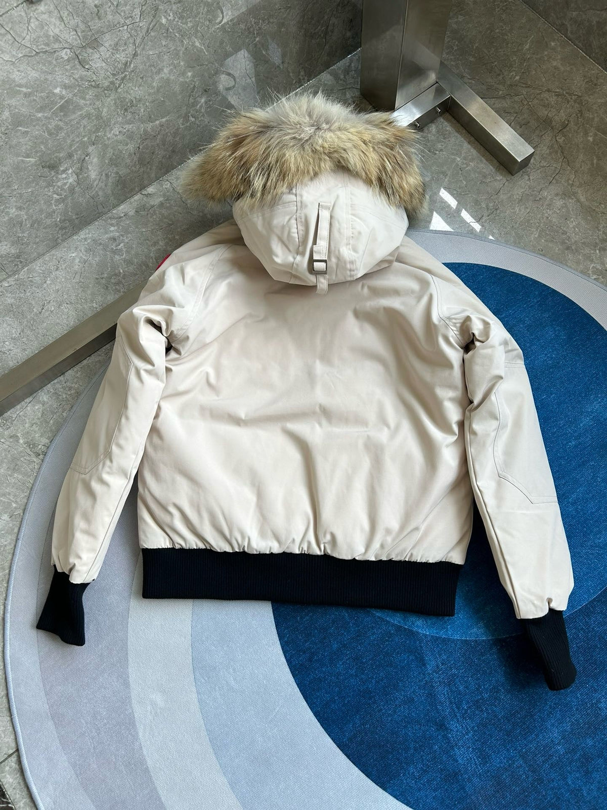 Mehrfarbiger Parka – Herren