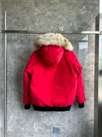 Mehrfarbiger Parka – Herren