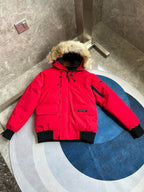 Mehrfarbiger Parka – Herren