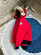Mehrfarbiger Parka – Herren