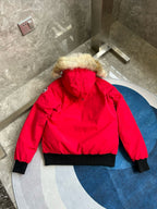 Mehrfarbiger Parka – Herren