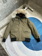 Mehrfarbiger Parka – Herren