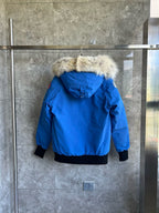 Mehrfarbiger Parka – Herren