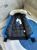Mehrfarbiger Parka – Herren
