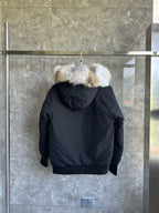 Mehrfarbiger Parka – Herren
