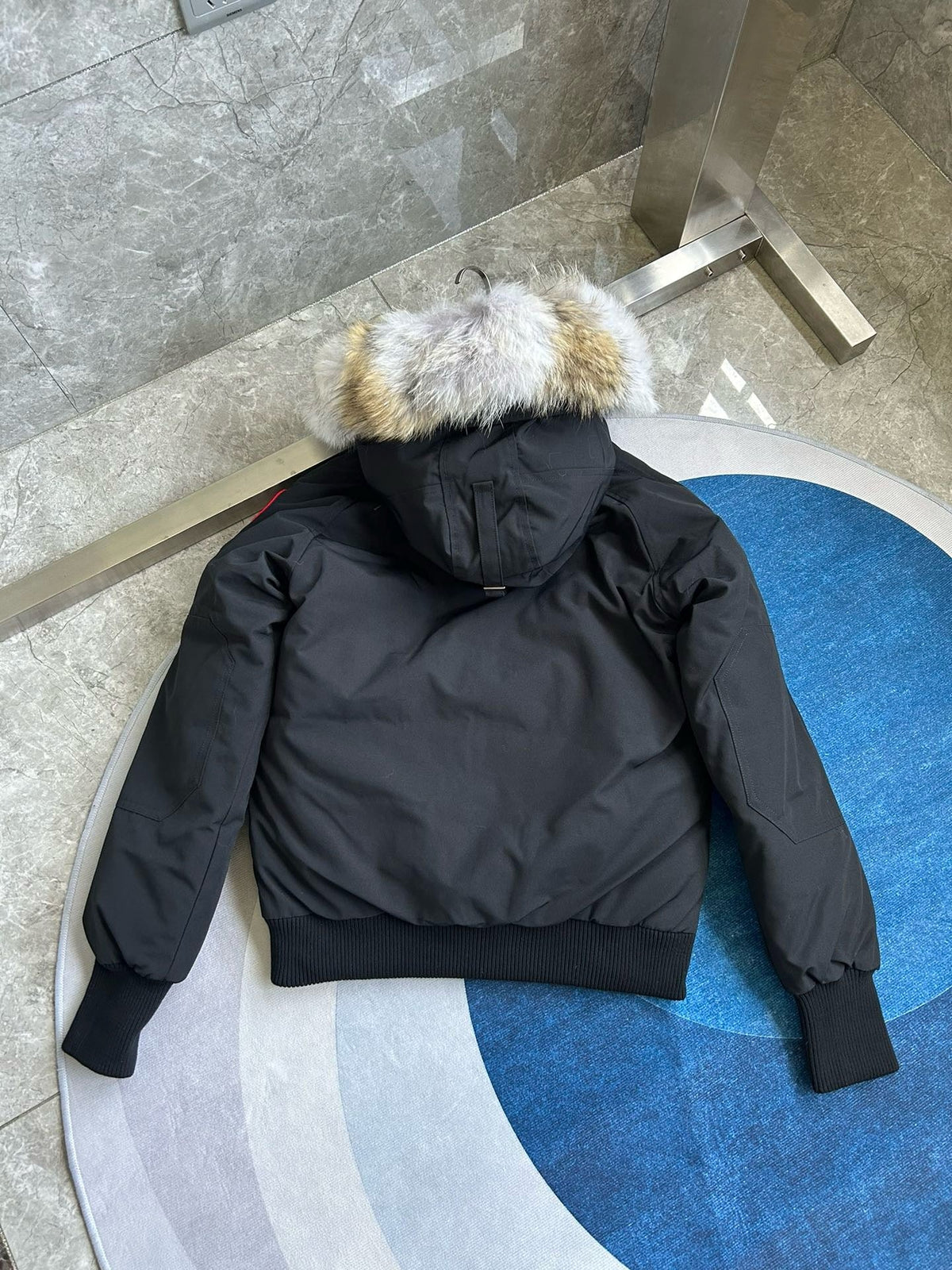 Mehrfarbiger Parka – Herren