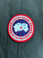 Mehrfarbiger Parka – Herren