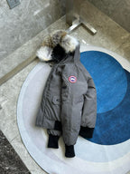 Mehrfarbiger Parka – Herren