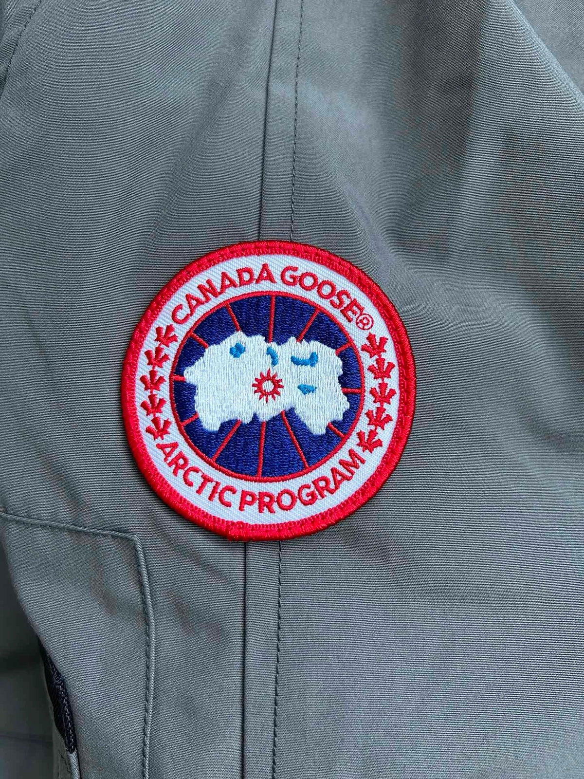 Mehrfarbiger Parka – Herren