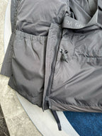 Black and White Parka - Men's